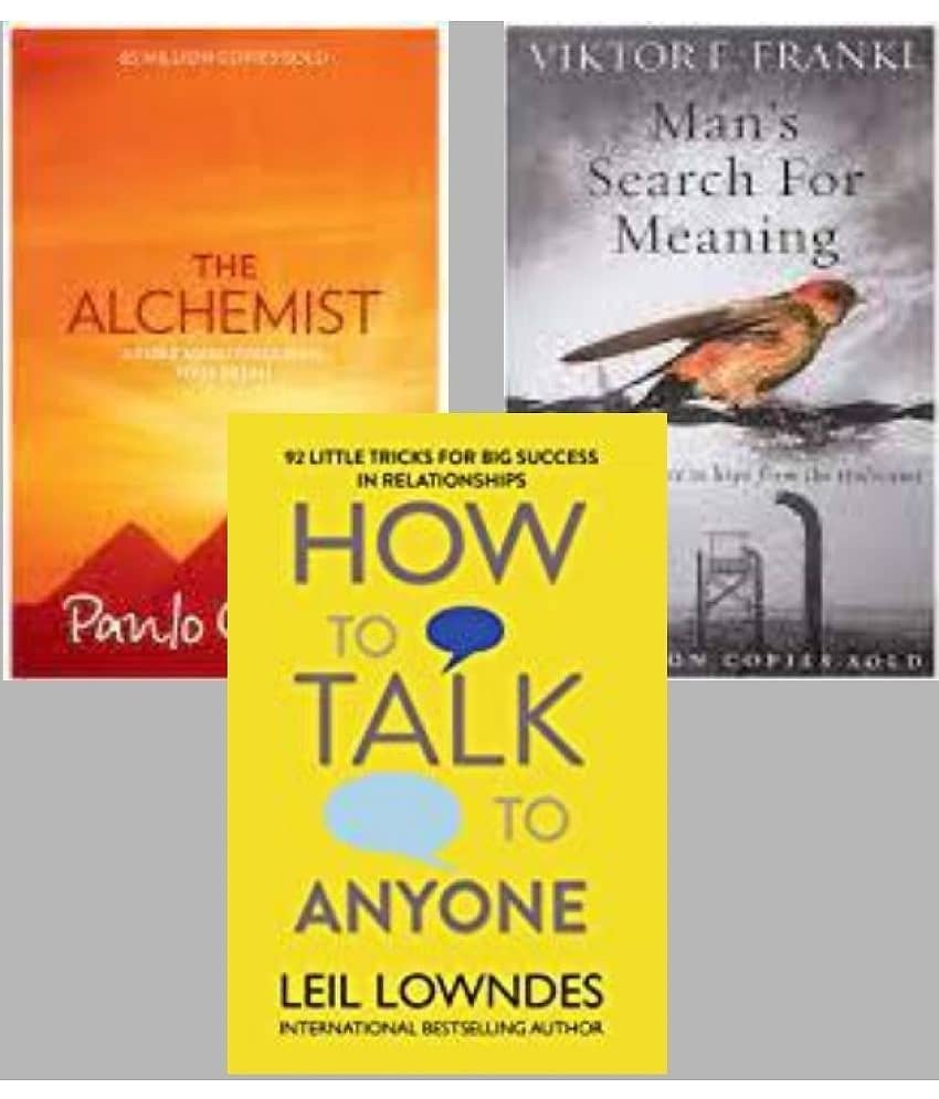Alchemist | Man's Search For Meaning + How ToTalk Anyone - Stationery | Buy online on ZillyBuy