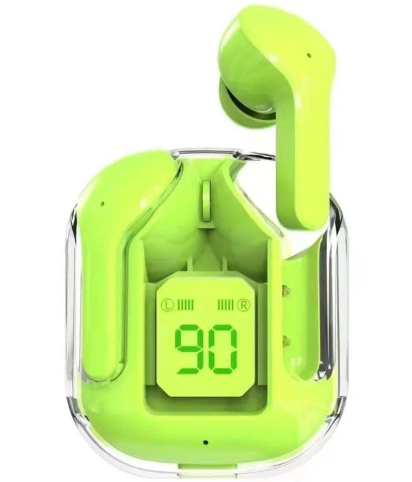 COREGENIX Premium Ultrapods Bluetooth True Wireless (TWS) In Ear 30 Hours Playback Dual pairing IPX4(Splash & Sweat Proof) Green COREGENIX Premium Ultrapods Bluetooth True Wireless (TWS) In Ear 30 Hours Playback Dual pairing IPX4(Splash & Sweat Proof) Green
