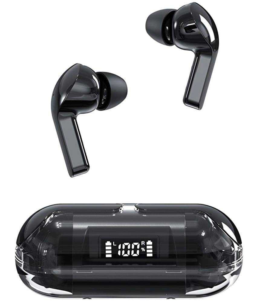 COREGENIX Slide With LED Bluetooth True Wireless (TWS) In Ear 30 Hours Playback Low Latency IPX4(Splash & Sweat Proof) Black COREGENIX Slide With LED Bluetooth True Wireless (TWS) In Ear 30 Hours Playback Low Latency IPX4(Splash & Sweat Proof) Black