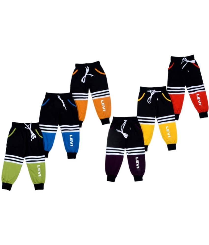 DIAMOND EXPORTER Pack of 6 Boys Cotton Blend Trackpant ( Multi Color ) - Track Pants | Buy online on ZillyBuy