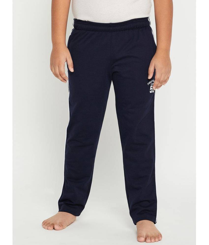     			First Krush Pack of 1 Boys Cotton Trackpant ( Navy Blue )