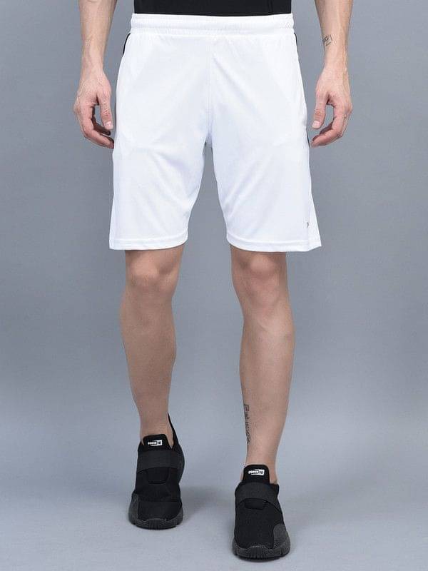     			Force NXT - White Cotton Blend Men's Shorts ( Pack of 1 )