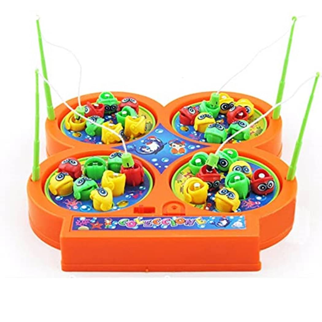 Fratelli Fishing Game Toy Set with Rotating Board | Now with Music Fratelli Fishing Game Toy Set with Rotating Board | Now with Music