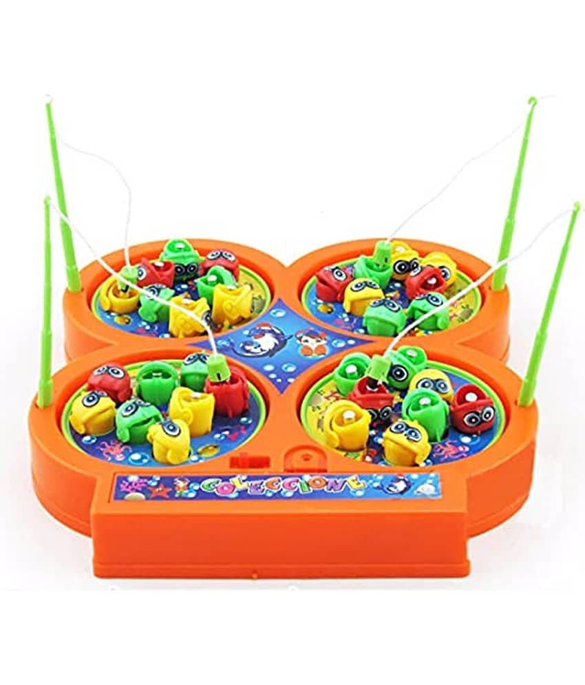 Fratelli Fishing Game Toy Set with Rotating Board | Now with Music - Toys and Games | Buy online on ZillyBuy
