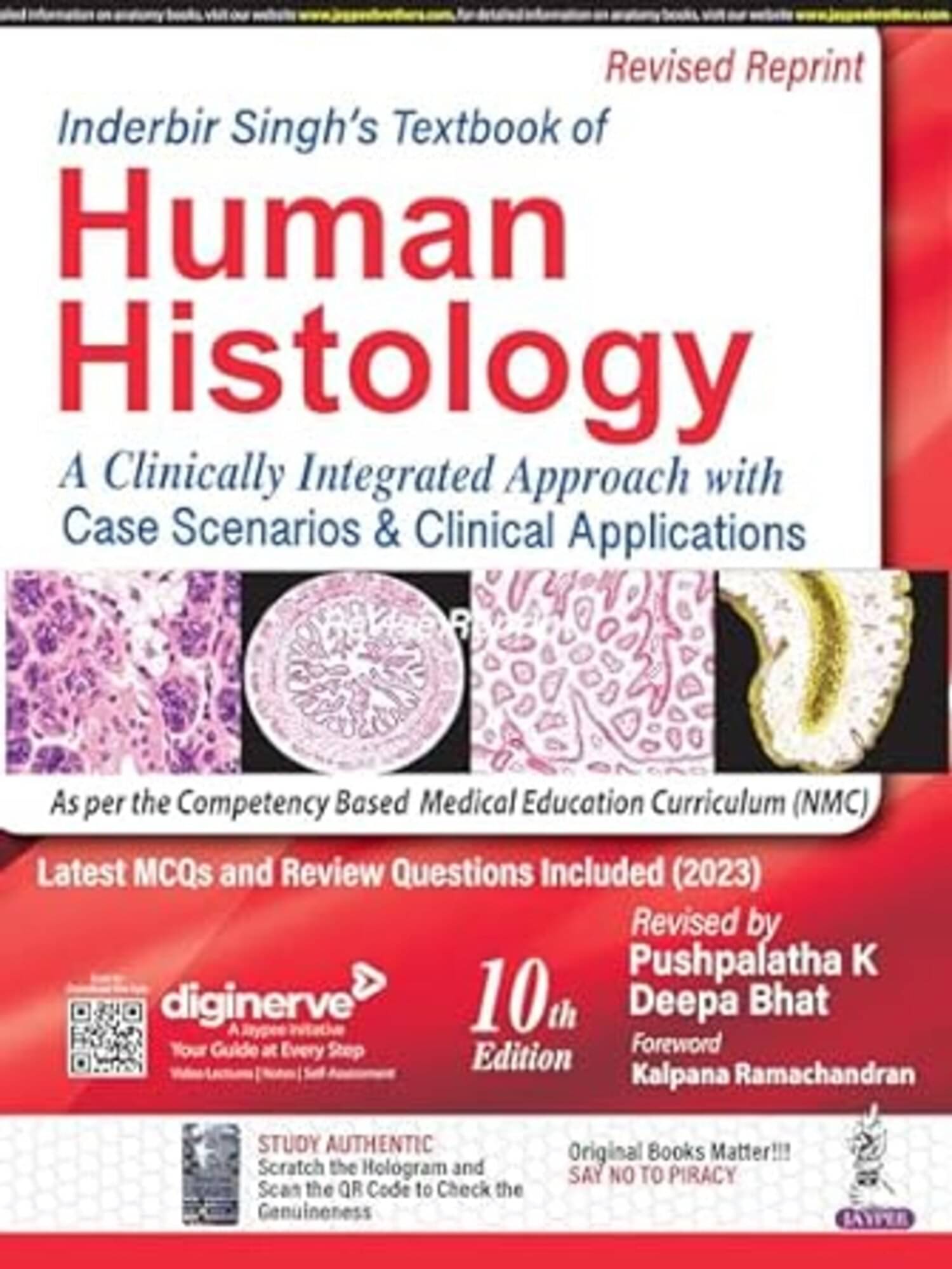 Inderbir Singh's Textbook of Human Histology 10th edition 2023 Inderbir Singh's Textbook of Human Histology 10th edition 2023