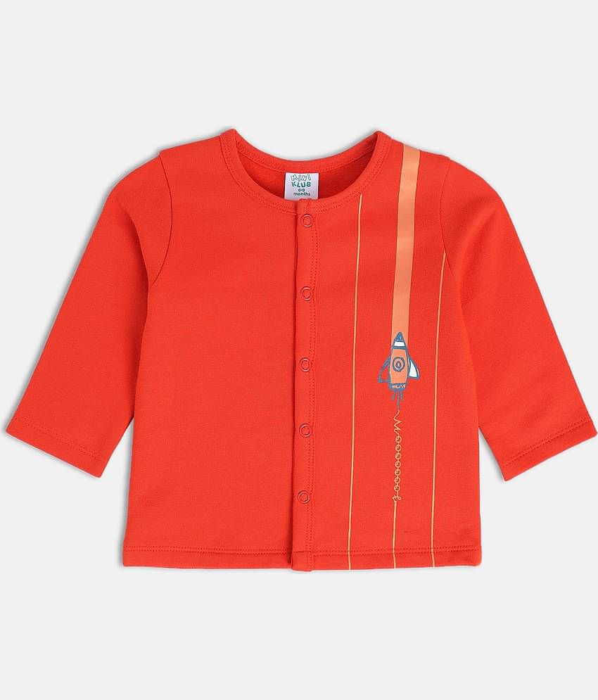 MINI KLUB Pack of 1 Baby Boys Cotton Top ( Multi )