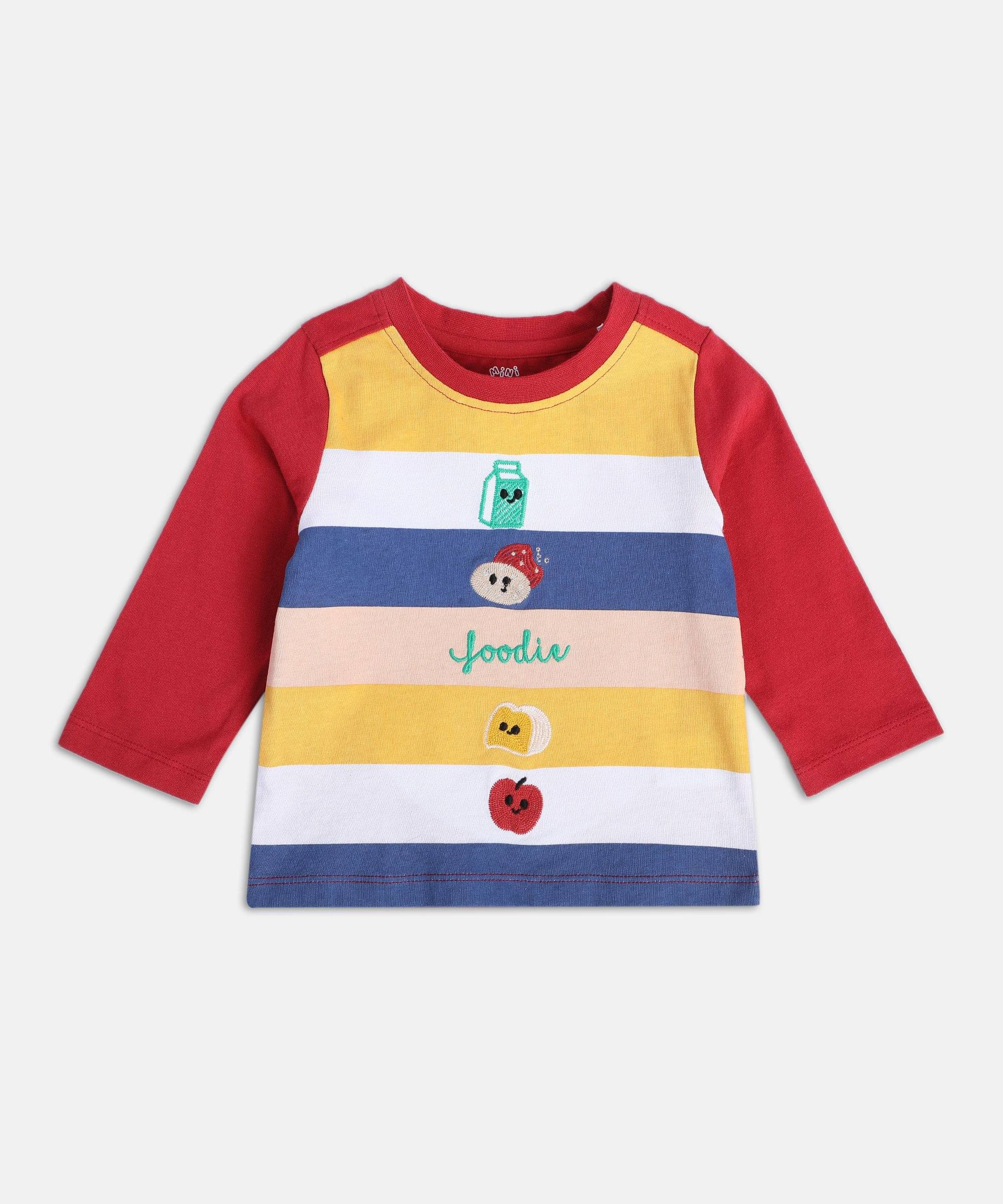     			MINI KLUB Pack of 1 Baby Boys Cotton T-Shirt ( Multi )
