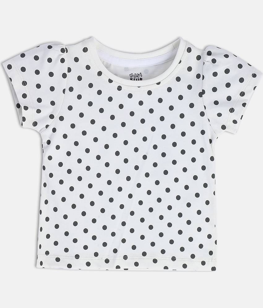 MINI KLUB Pack of 1 Baby Girls Cotton Top ( Multi )