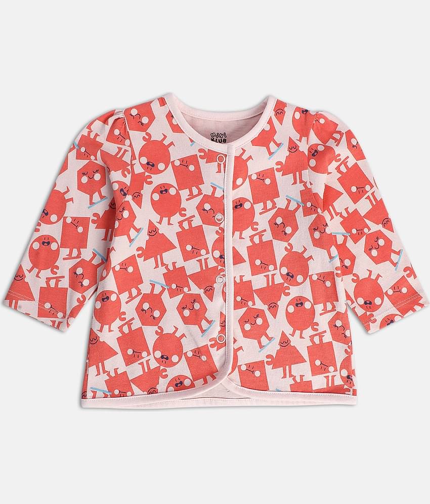 MINI KLUB Pack of 1 Baby Girls Cotton Top ( Multi )