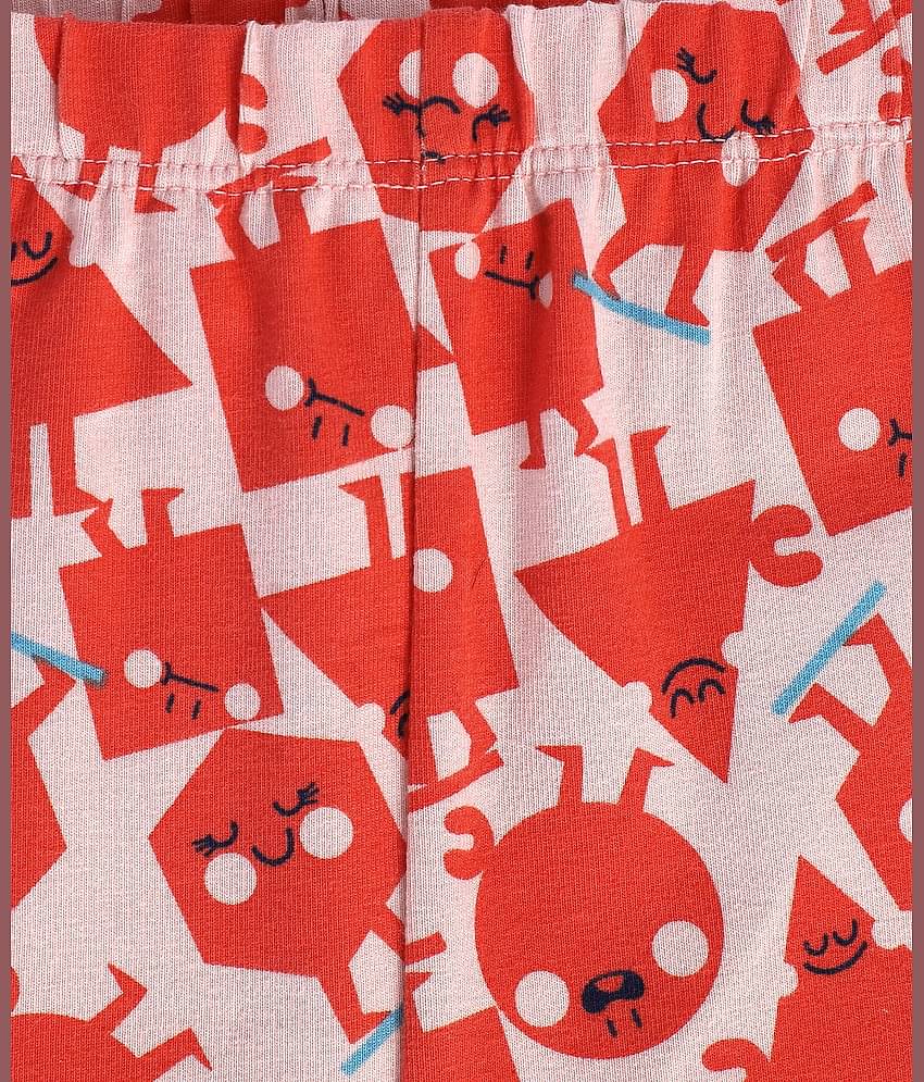 MINI KLUB Pack of 1 Baby Girls Cotton Legging ( Multi )