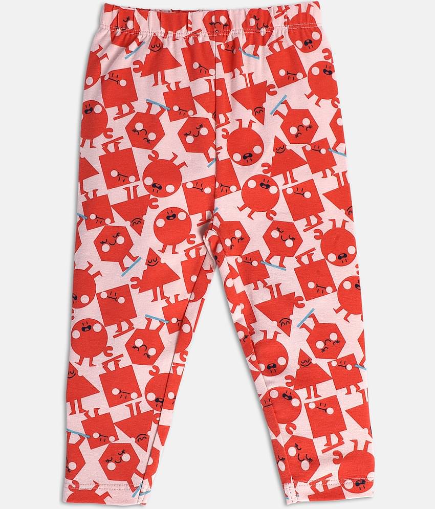 MINI KLUB Pack of 1 Baby Girls Cotton Legging ( Multi )