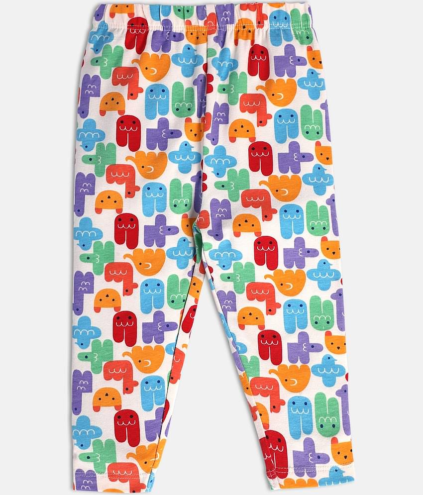 MINI KLUB Pack of 1 Baby Girls Cotton Legging ( Multi )