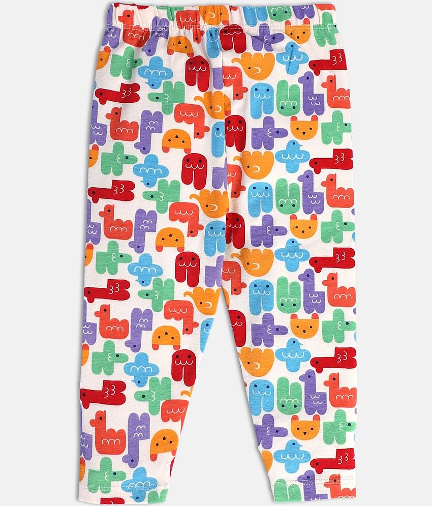 MINI KLUB Pack of 1 Baby Girls Cotton Legging ( Multi )