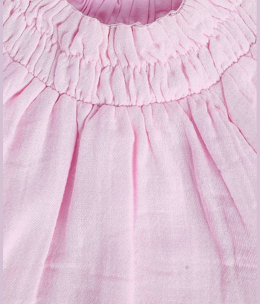 MINI KLUB Pack of 1 Baby Girls Cotton Top ( Pink )