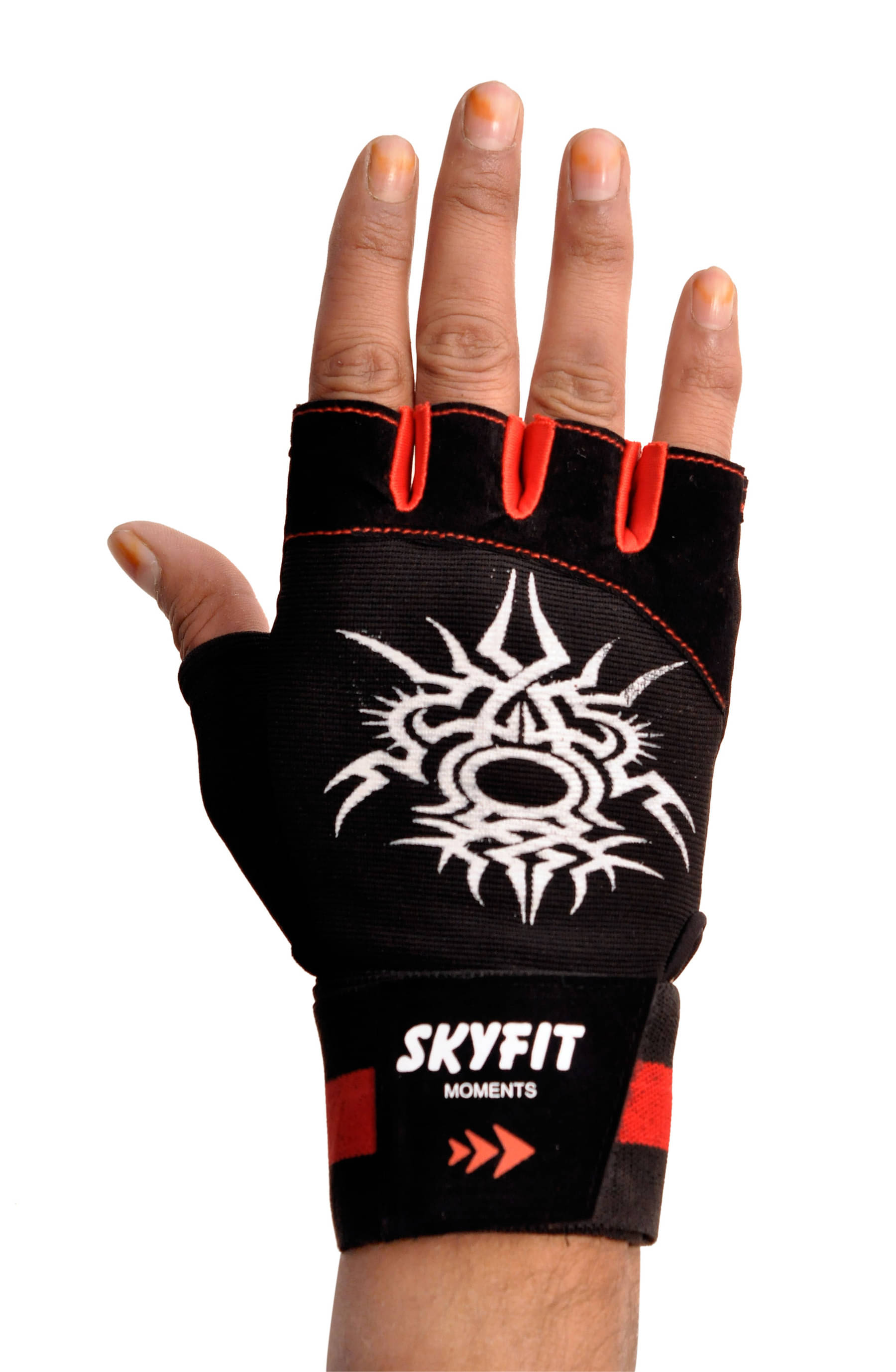 NOSPEX - RED SPIDER GLOVE Unisex Polyester Gym Gloves For Professional Fitness Training and Workout With Half-Finger Length NOSPEX - RED SPIDER GLOVE Unisex Polyester Gym Gloves For Professional Fitness Training and Workout With Half-Finger Length