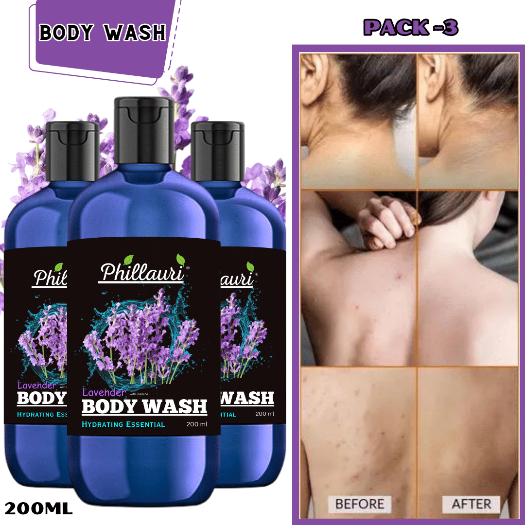 Phillauri Body Wash 600 mL Pack of 3