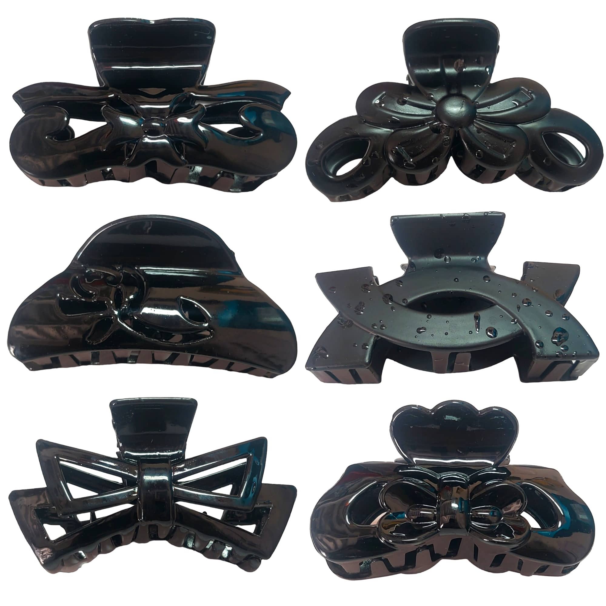 BELLO TOKO - Black Girls Hair Clip ( Pack of 6 ) - Jewellery Sets | Buy online on ZillyBuy