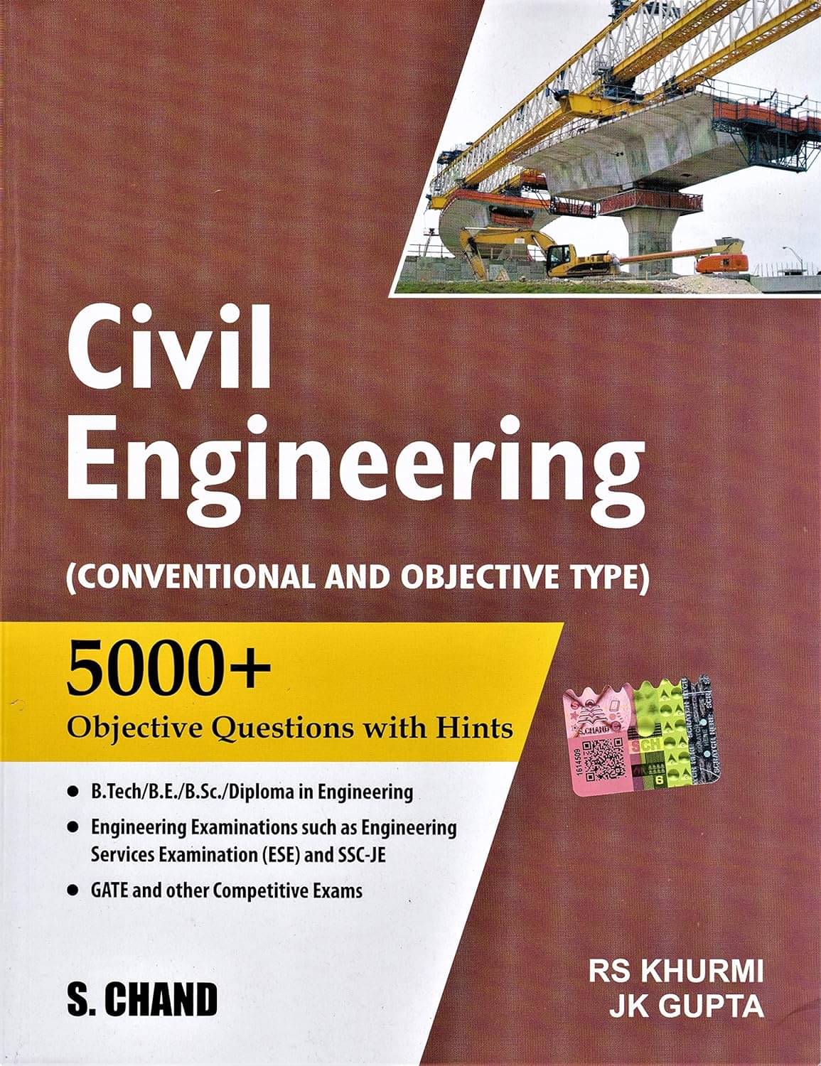     			Civil Engineering (Conventional And Objective Type) 5000+ Objective Questions with Hints