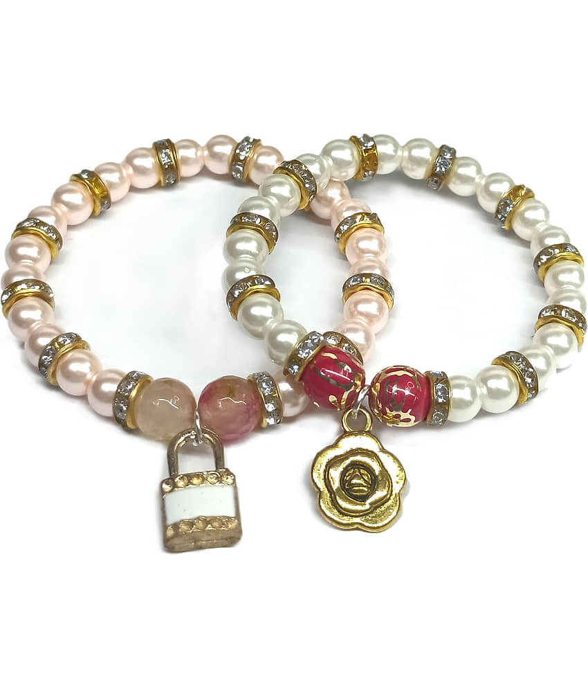 DAIVYA WELLNESS - Multicolor Bracelet ( Pack of 2 ) - Bangles & Bracelets | Buy online on ZillyBuy