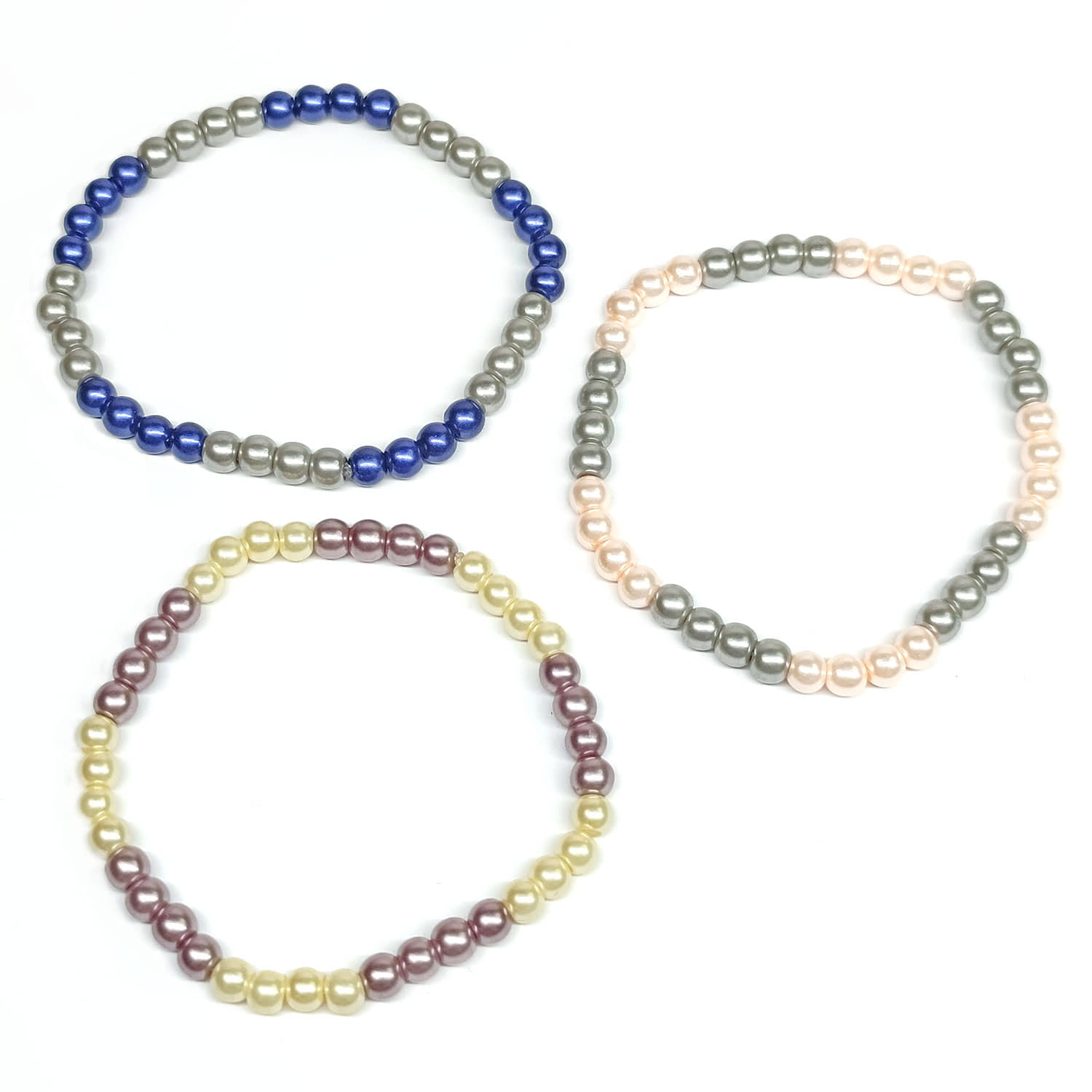 DAIVYA WELLNESS - Multicolor Bracelet ( Pack of 3 ) - Bangles & Bracelets | Buy online on ZillyBuy