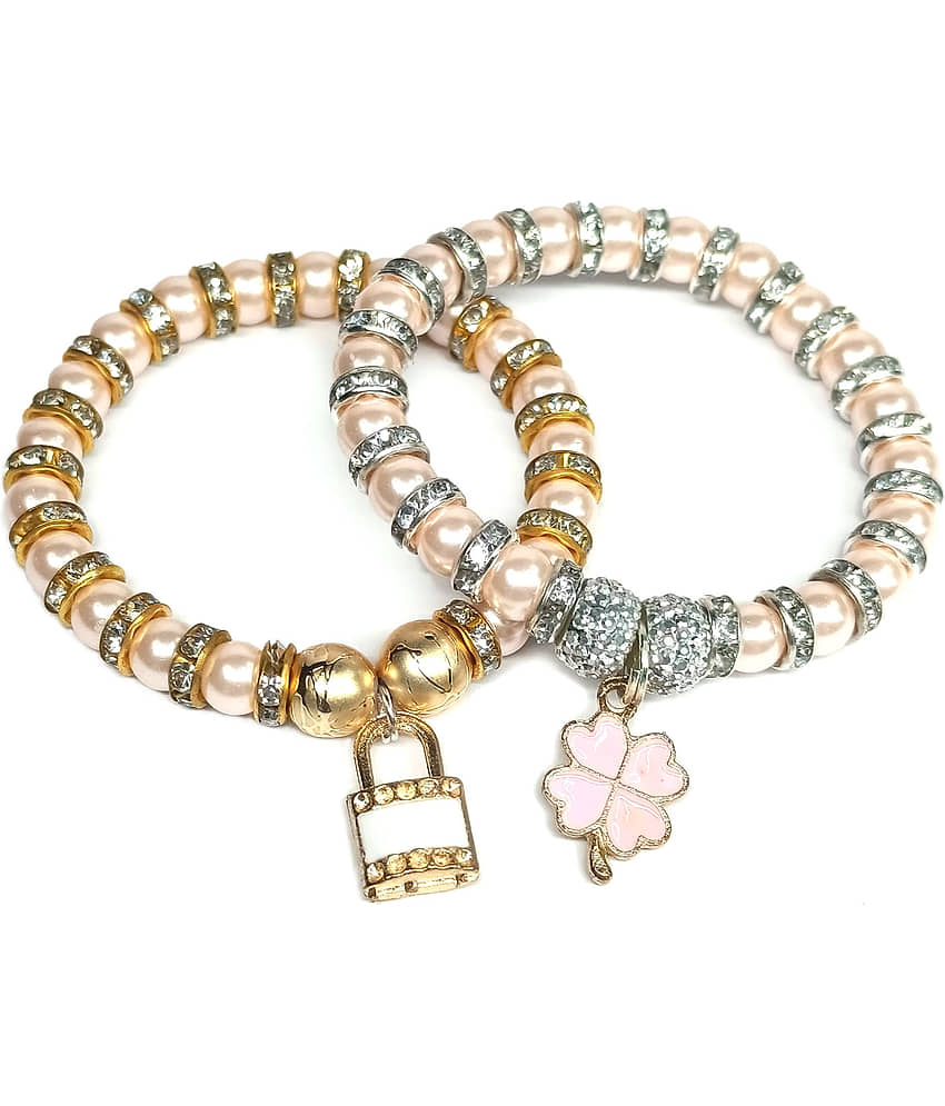 DAIVYA WELLNESS - Multicolor Bracelet ( Pack of 2 ) - Bangles & Bracelets | Buy online on ZillyBuy