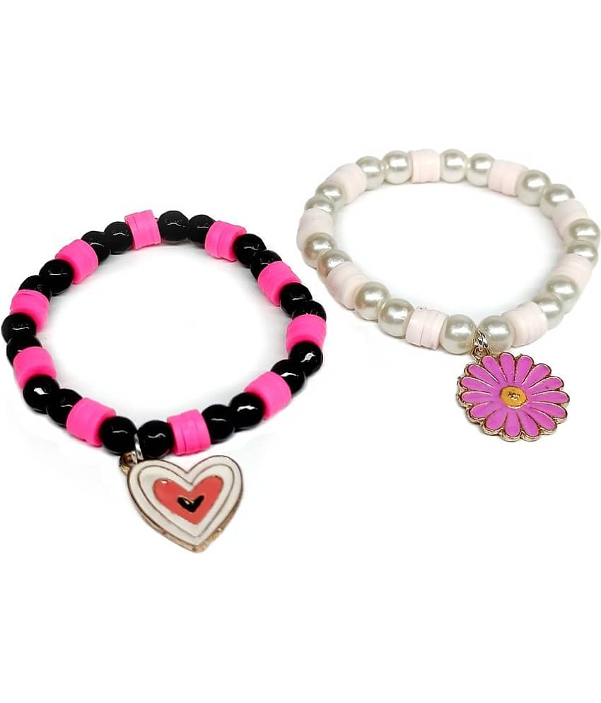 DAIVYA WELLNESS - Multicolor Bracelet ( Pack of 2 ) - Bangles & Bracelets | Buy online on ZillyBuy