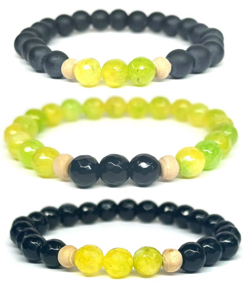 DAIVYA WELLNESS - Multicolor Bracelet ( Pack of 3 ) - Bangles & Bracelets | Buy online on ZillyBuy