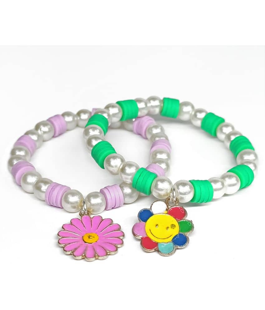 DAIVYA WELLNESS - Multicolor Bracelet ( Pack of 2 ) - Bangles & Bracelets | Buy online on ZillyBuy