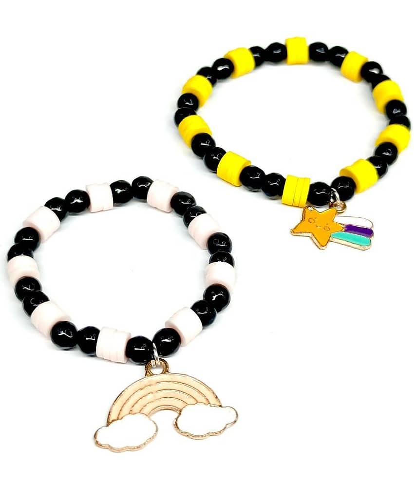 DAIVYA WELLNESS - Multicolor Bracelet ( Pack of 2 ) - Bangles & Bracelets | Buy online on ZillyBuy
