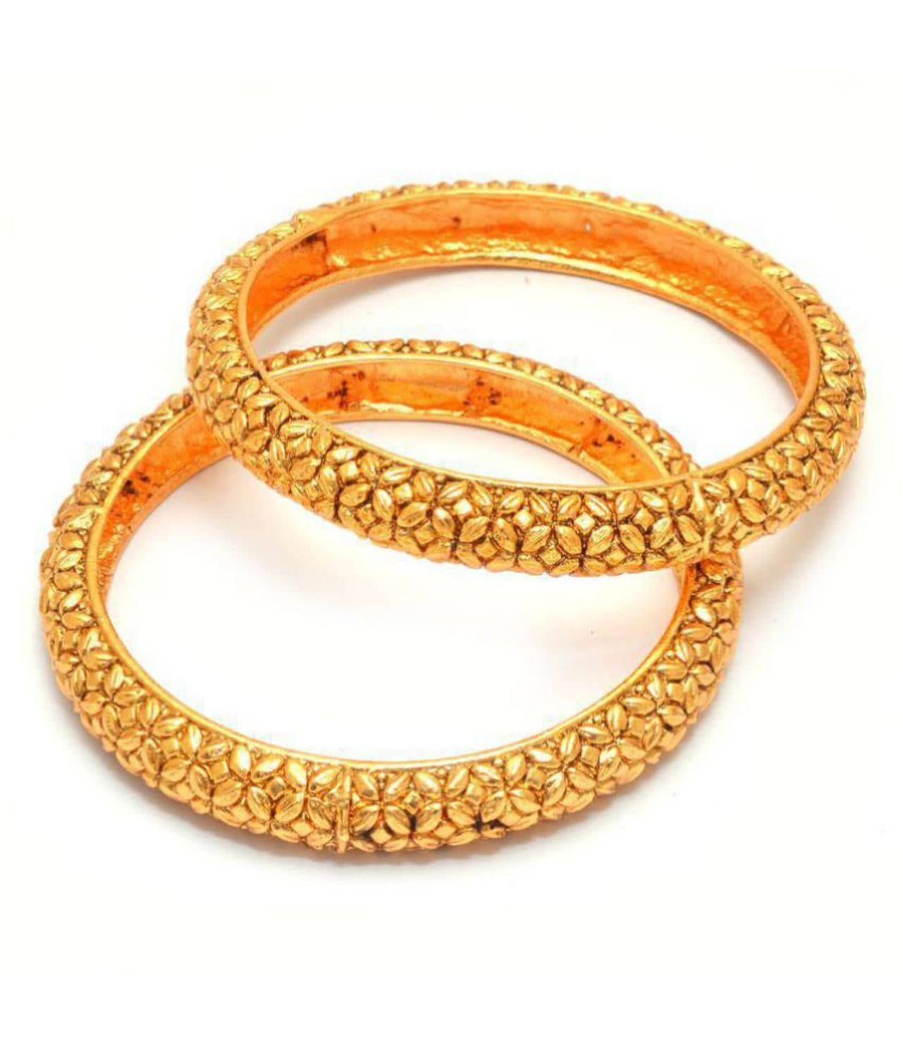 Jewar Mandi - Gold Kada Set ( Pack of 1 ) - Bangles & Bracelets | Buy online on ZillyBuy