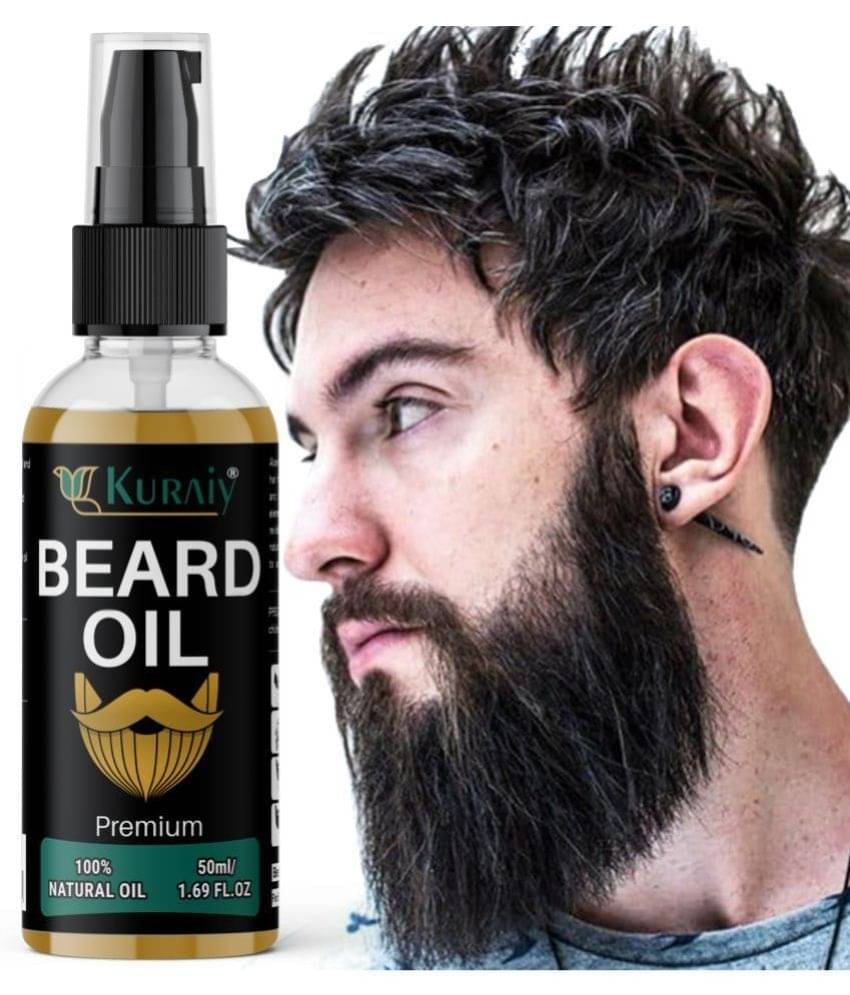 KURAIY Beard Growth Oil 100% Natural Beard Growth Oil Products For Men PACK OF 1 KURAIY Beard Growth Oil 100% Natural Beard Growth Oil Products For Men PACK OF 1