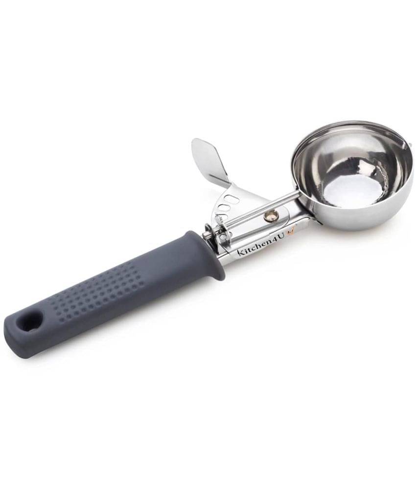     			Kitchen4U Steel Ice Cream Scoop