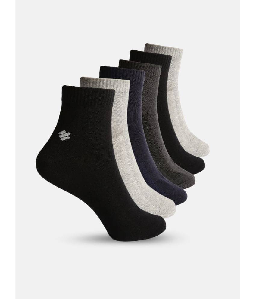 ONN - Cotton Men's Solid Multicolor Ankle Length Socks ( Pack of 6 )     			ONN - Cotton Men's Solid Multicolor Ankle Length Socks ( Pack of 6 )