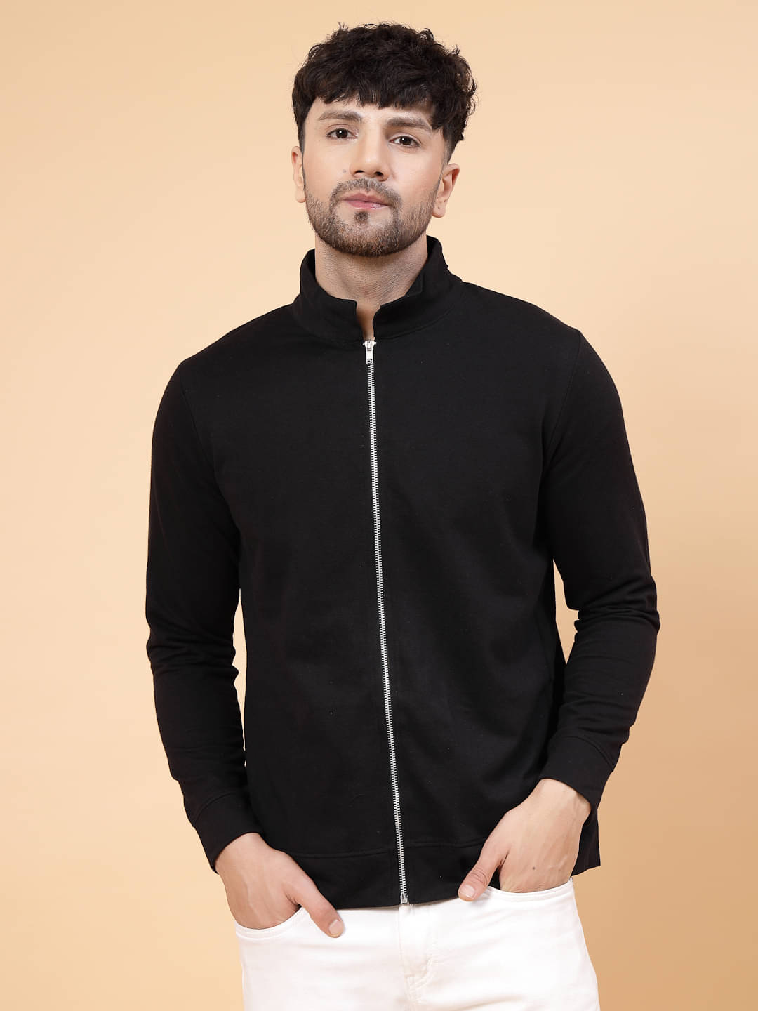     			Rigo Cotton Men's Casual Jacket - Black ( Pack of 1 )