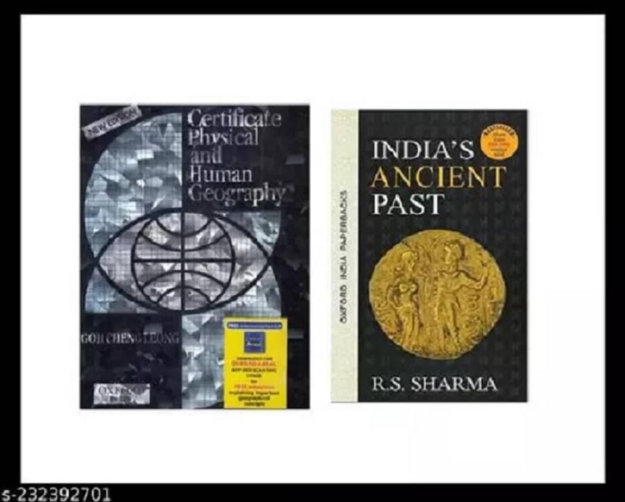 (Combo of 2 Books) Certificate Physical And Human Geography (English) by G C Leong + India's Ancient Past | By R.S Sharma (Combo of 2 Books) Certificate Physical And Human Geography (English) by G C Leong + India's Ancient Past | By R.S Sharma