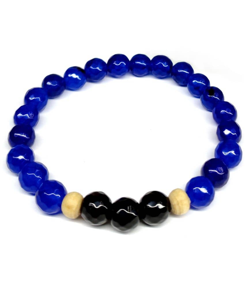DAIVYA WELLNESS - Blue Bracelet ( Pack of 1 ) - Bangles & Bracelets | Buy online on ZillyBuy