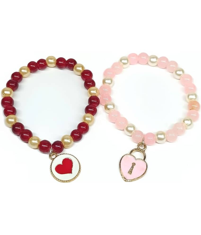 DAIVYA WELLNESS - Multicolor Bracelet ( Pack of 2 ) - Bangles & Bracelets | Buy online on ZillyBuy