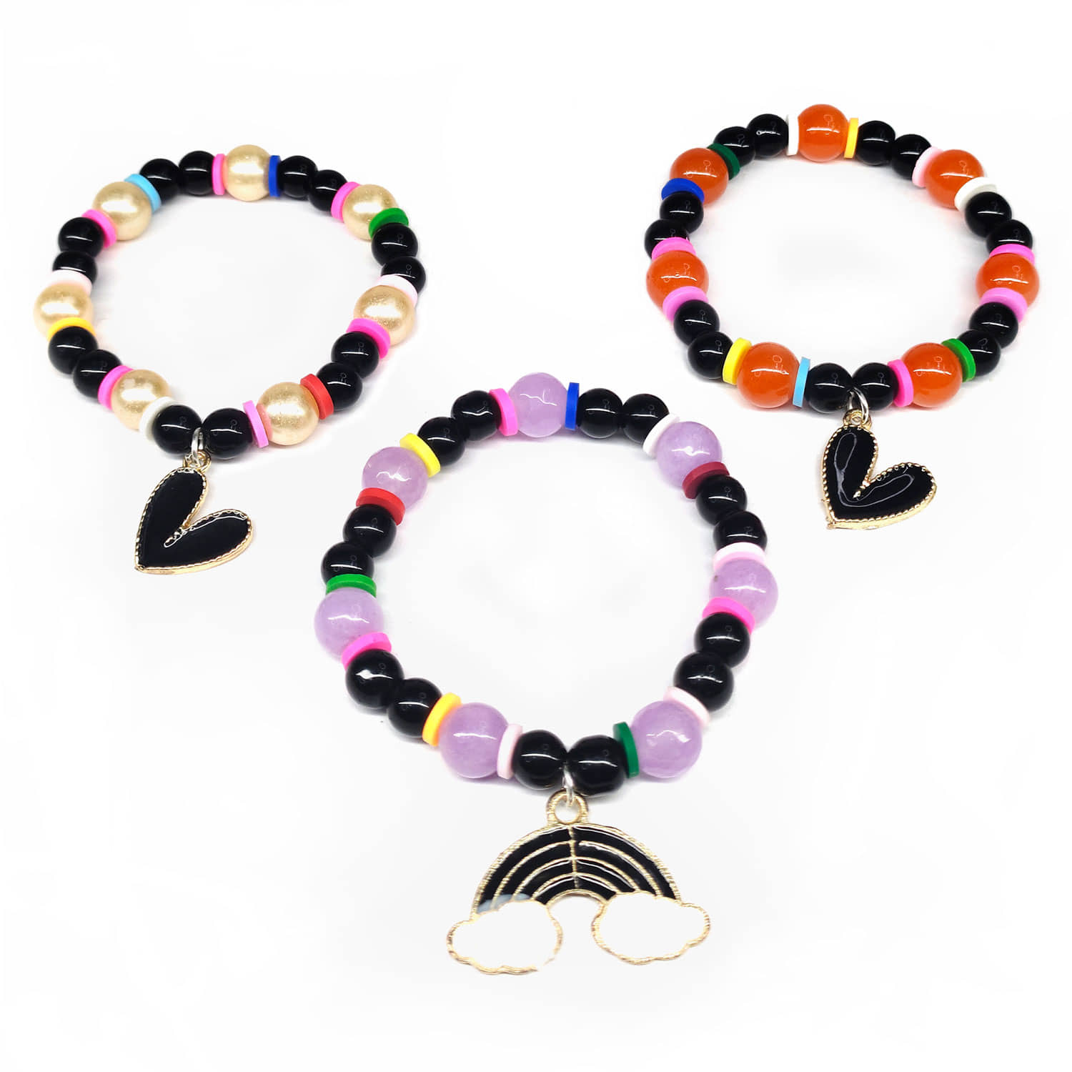 DAIVYA WELLNESS - Multicolor Bracelet ( Pack of 3 ) - Bangles & Bracelets | Buy online on ZillyBuy