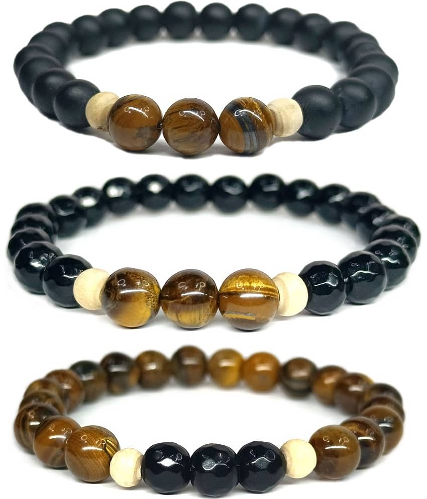 DAIVYA WELLNESS - Multicolor Bracelet ( Pack of 3 ) - Bangles & Bracelets | Buy online on ZillyBuy