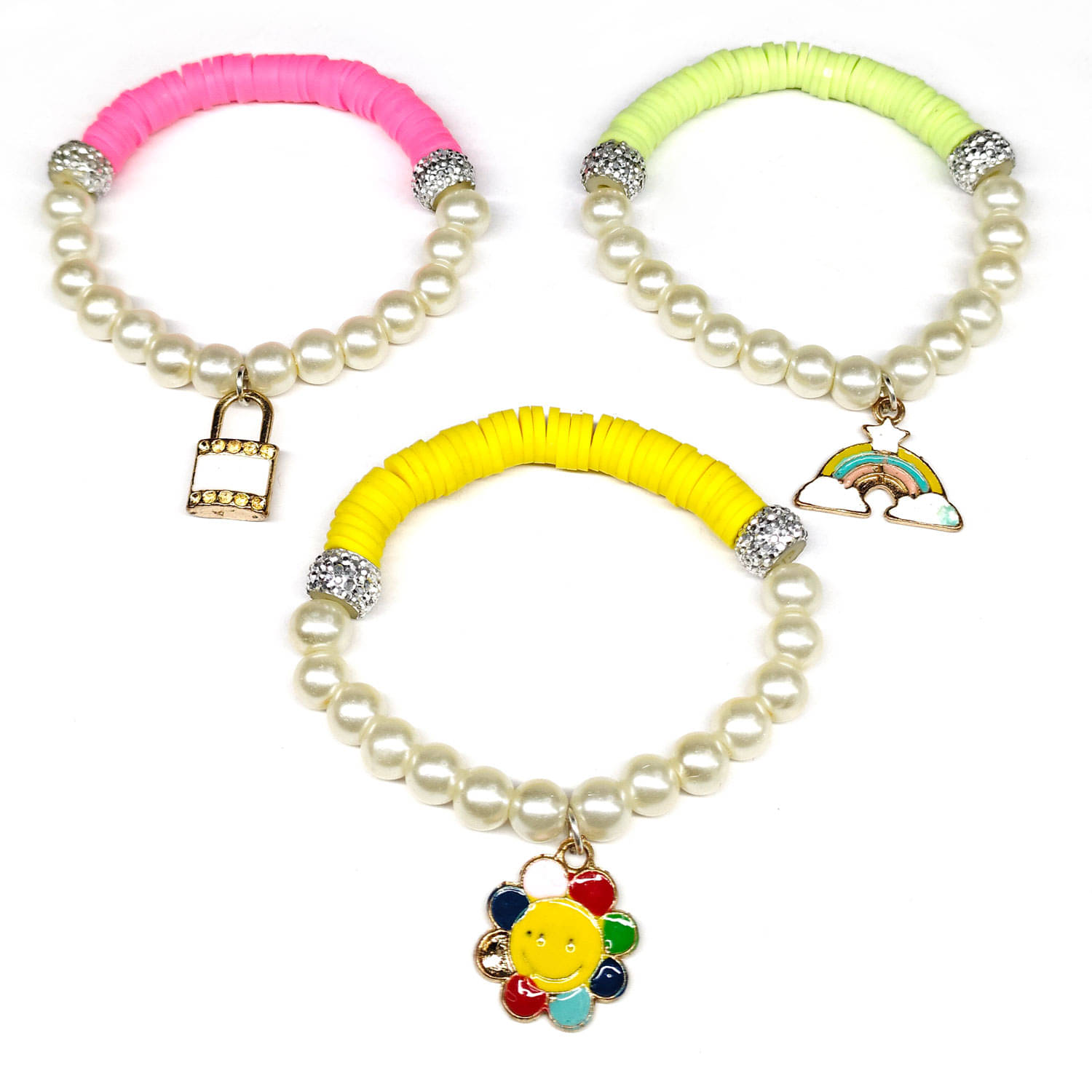     			DAIVYA WELLNESS - Multicolor Bracelet ( Pack of 3 )