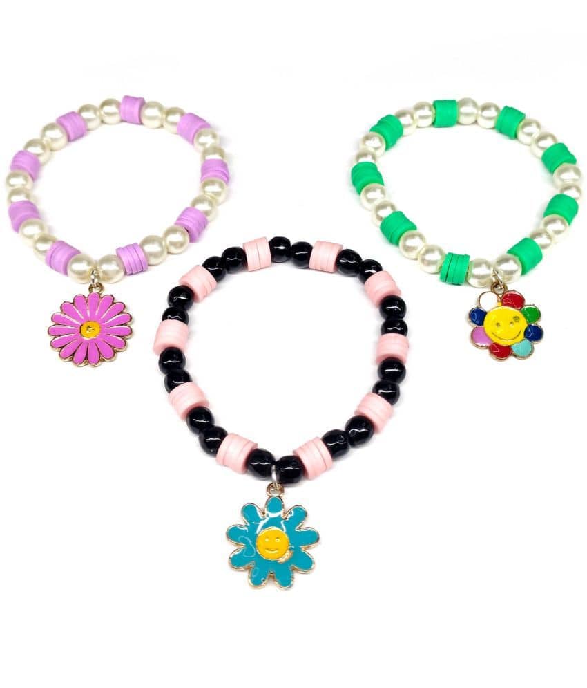 DAIVYA WELLNESS - Multicolor Bracelet ( Pack of 3 ) - Bangles & Bracelets | Buy online on ZillyBuy