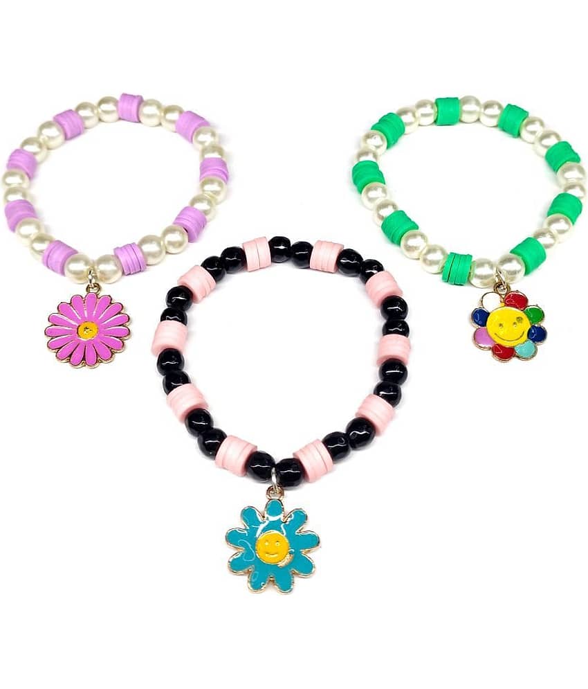DAIVYA WELLNESS - Multicolor Bracelet ( Pack of 3 ) - Bangles & Bracelets | Buy online on ZillyBuy
