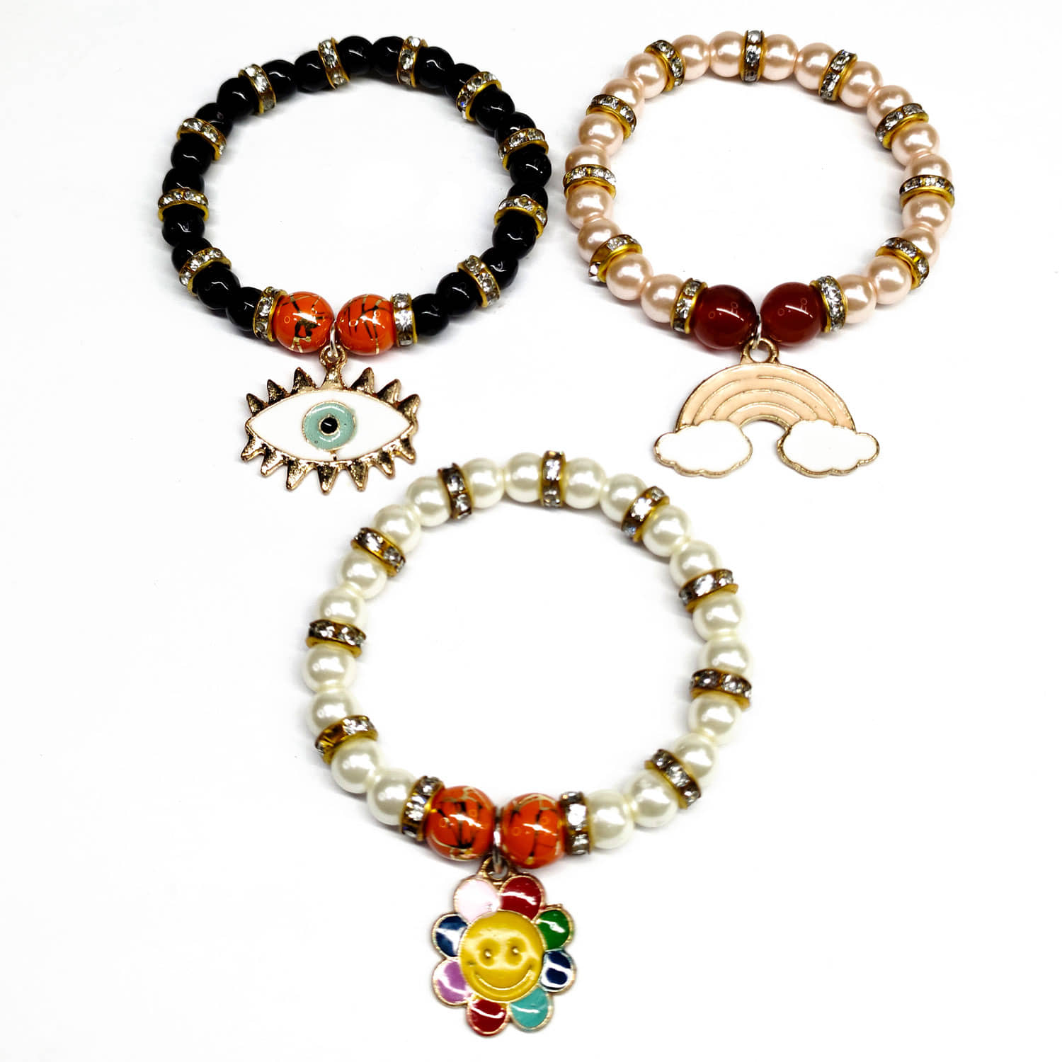 DAIVYA WELLNESS - Multicolor Bracelet ( Pack of 3 ) - Bangles & Bracelets | Buy online on ZillyBuy