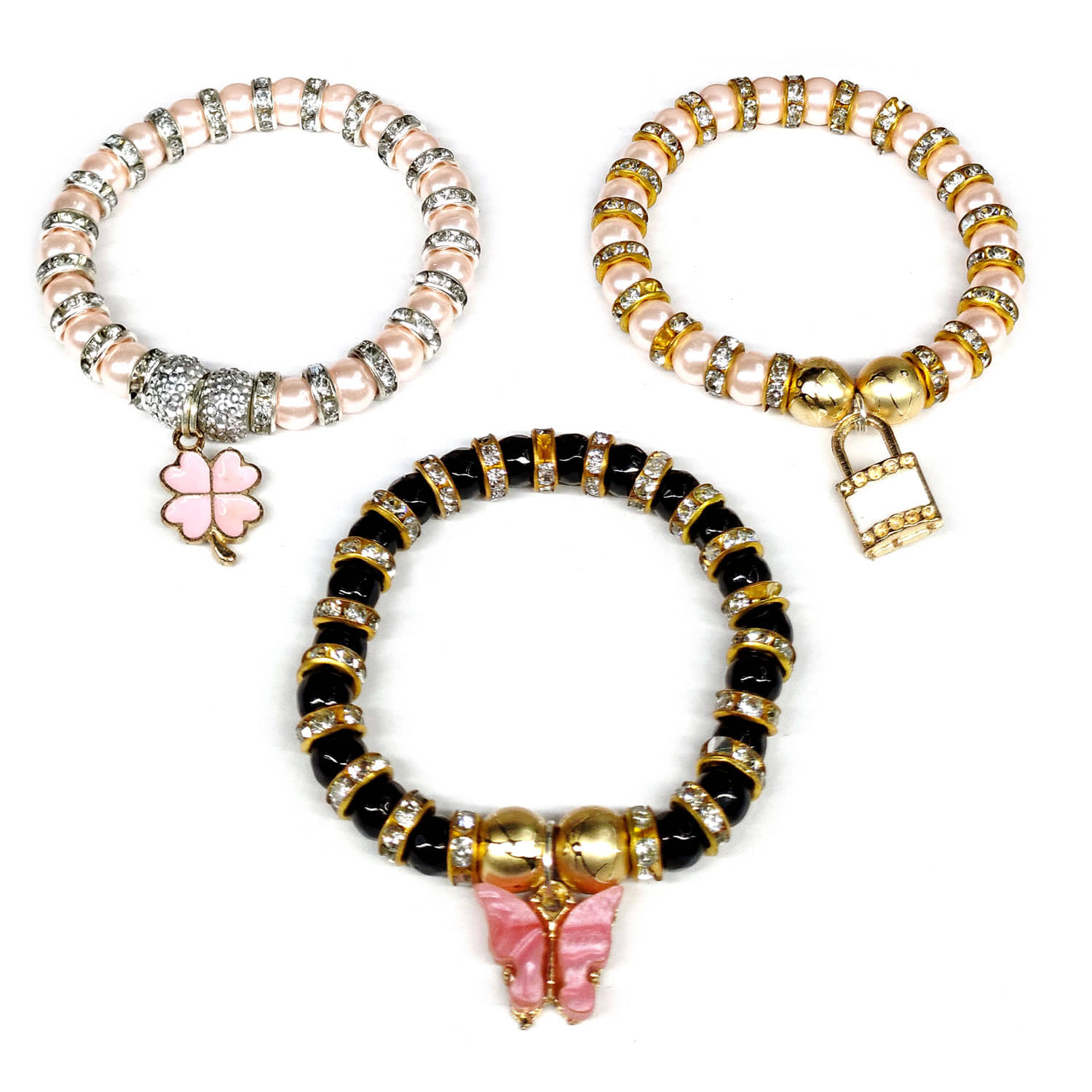 DAIVYA WELLNESS - Multicolor Bracelet ( Pack of 3 ) - Bangles & Bracelets | Buy online on ZillyBuy