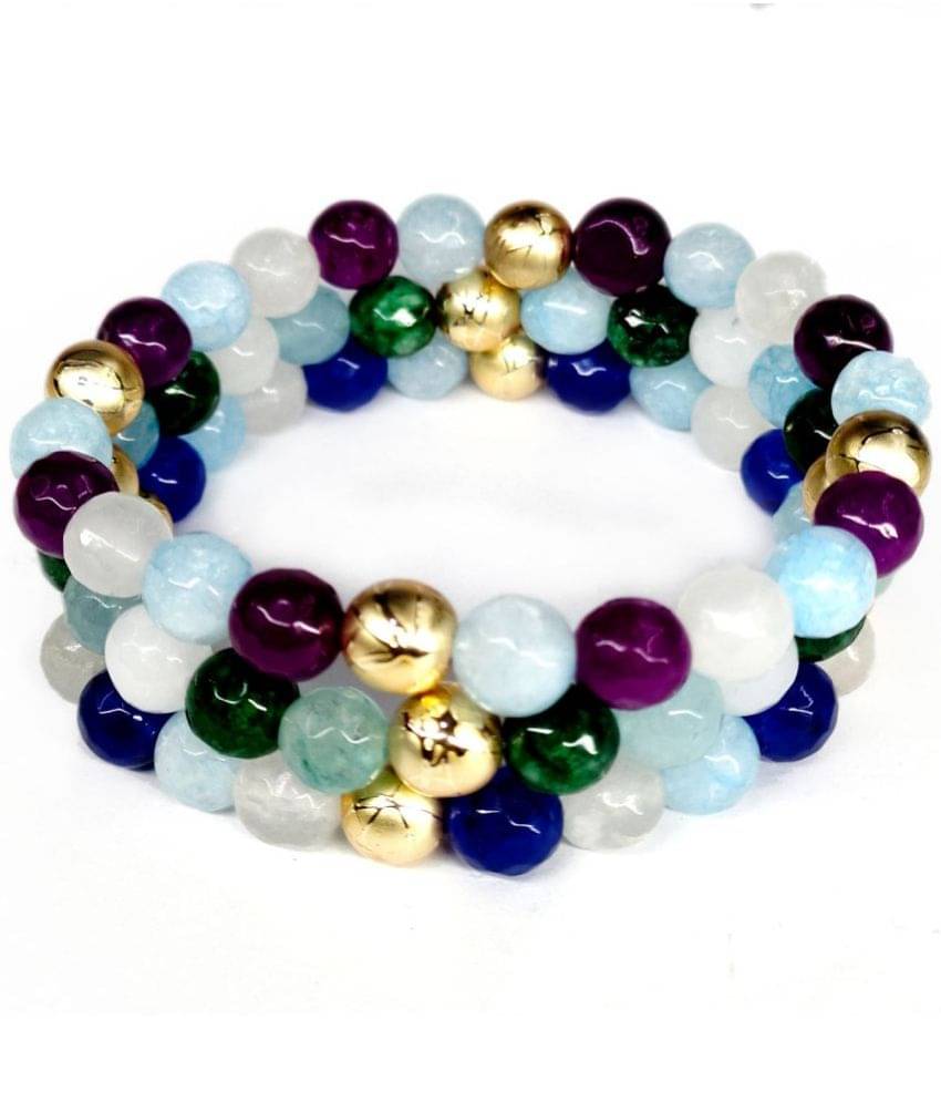 DAIVYA WELLNESS - Multicolor Bracelet ( Pack of 3 ) DAIVYA WELLNESS - Multicolor Bracelet ( Pack of 3 )