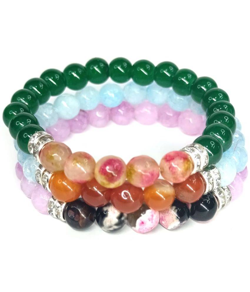     			DAIVYA WELLNESS - Multicolor Bracelet ( Pack of 3 )