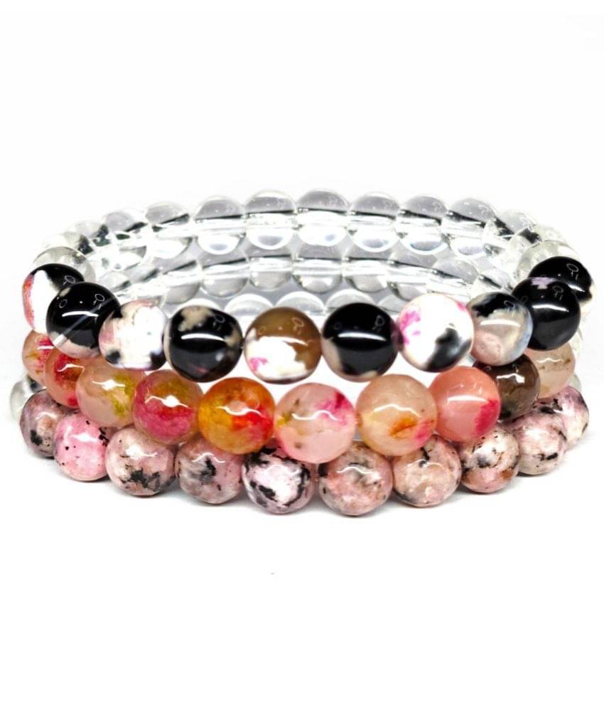     			DAIVYA WELLNESS - Multicolor Bracelet ( Pack of 3 )