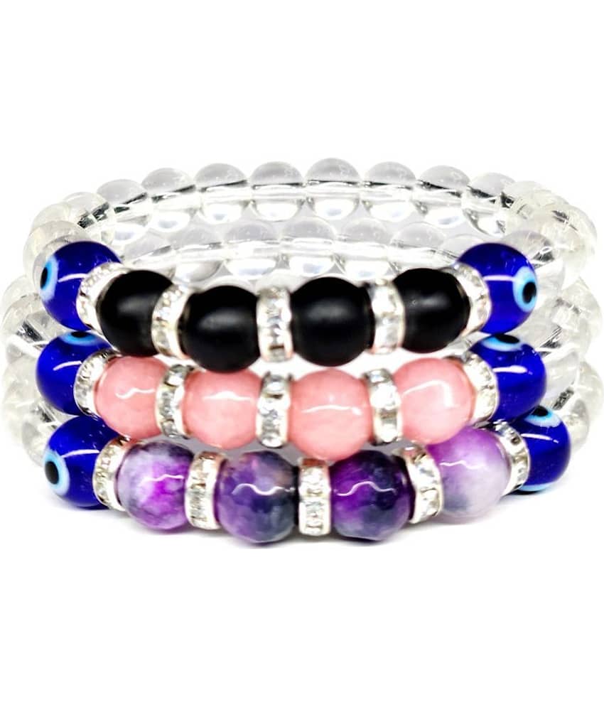 DAIVYA WELLNESS - Multicolor Bracelet ( Pack of 3 ) - Bangles & Bracelets | Buy online on ZillyBuy