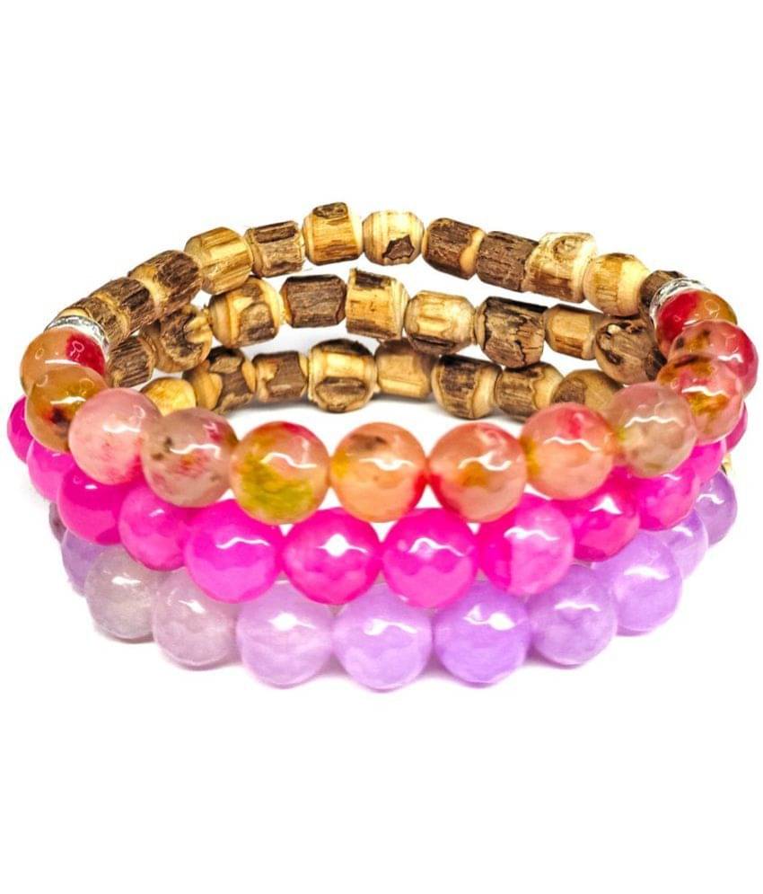     			DAIVYA WELLNESS - Multicolor Bracelet ( Pack of 3 )