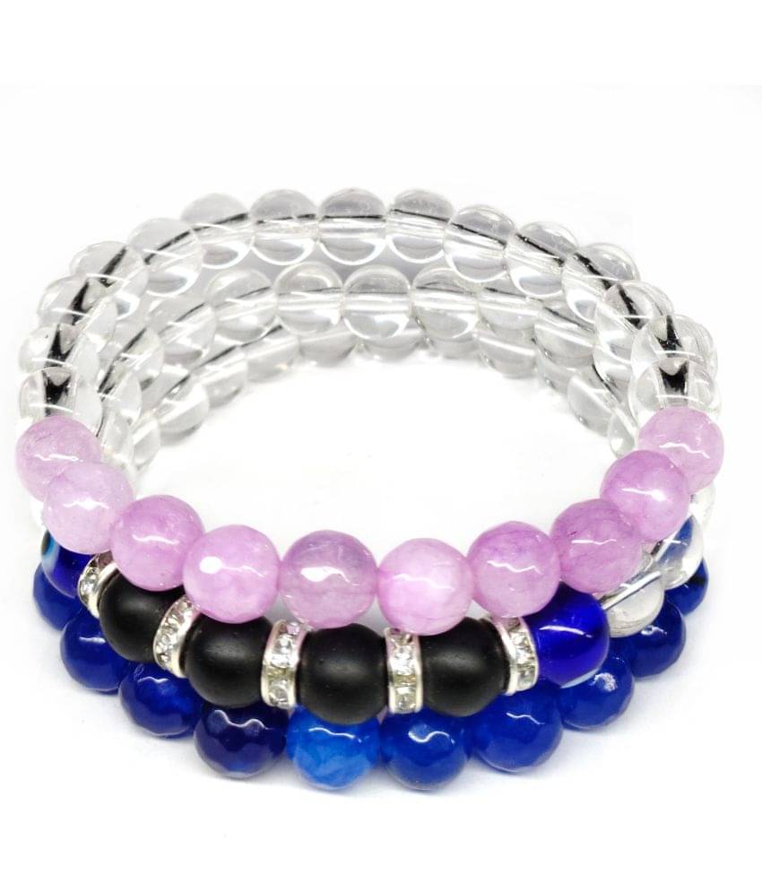     			DAIVYA WELLNESS - Multicolor Bracelet ( Pack of 3 )